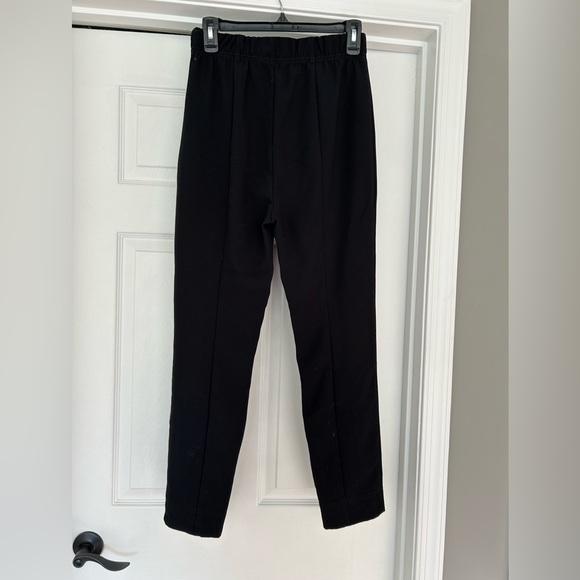 Anthropologie Women’s Black Stretch Pants/Trousers Ankle Zip Size Small - Picture 7 of 7